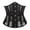 Black, variant on Joau Women's Waist Training Corsets Underbust Heavy Duty 26 Steel Boned Body Shaper Waist Cincher