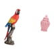 thumbnail image 5 of Estatua De Cerámica De Loro, Tarro De Jengibre, Porcelana, Artesanía Decorativa, Recuerdo, Vacaciones, Jardín, Hogar, Dormitorio, Porche, Almacenamiento Interior, Jarrón, Tapa, Arreglo, 5 of 8