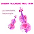 thumbnail image 2 of Violín de juguete de simulación para niños, instrumento Musical eléctrico con sonidos de demostración de música, juguetes educativos para la primera infancia, 2 of 4