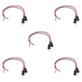 thumbnail image 3 of Scienceny 1 par portátil 12V azul/rojo parpadeante falso coche alarma montaje en tablero luz LED reemplazo para coches barcos RV motocicleta Type5 NO5 Scienceny CBP050391, 3 of 4