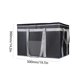 thumbnail image 3 of Bolsa de picnic con aislamiento Oxford Tela Aluminio Película Camping Cooler Bags (Negro 38L), 3 of 7