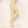 thumbnail image 3 of Women's Autumn Winter Leggings - Solid Color, Stretchy Polyester, Warm Casual Pants - One Size, 3 of 3