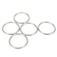thumbnail image 5 of 5 Pcs Anneau Rond Soudé en Acier Inoxydable de Qualité Marine pour Navigation Plongée Bagages 4x40mm, 5 of 5