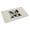 Black, variant on Letter M Door Mat Indoor Outdoor, Monogram Words Non Slip Welcome Mat with Rubber Backing, Absorbent Fabric Front Door Mats Entryway Rug for Home Patio Entrance 16"x24"