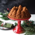 thumbnail image 6 of Nordic Ware Pine Forest Bundt Pan, Nonstick Cast Aluminum, Red, 6 of 7