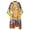 Yellow, variant on Gazechimp Hair Cutting Apron Easy Use Laundry Apron Kitchen Apron Portable Salon Apron Red
