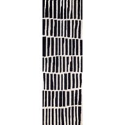 nuLOOM Lemuel Hand Tufted Wool Runner Rug, 2' 6 x 8', Black