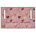 thumbnail image 2 of XYZCANDO Cute Hen Floral Golf Cart Seat Cover - Non-Slip Washable Towel Cover With 4 Pockets, Universal 2-Seat Golf Cart Accessory, 2 of 9