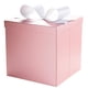 thumbnail image 1 of Caja de regalo con forma cuadrada plegable, 25 x 25 cm, 25 x 25 cm, color rosa, 1 of 8