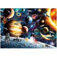 thumbnail image 1 of Space Puzzle 1000-Piece Puzzle Children Adults - Planets In The Space Puzzle, 1 of 7