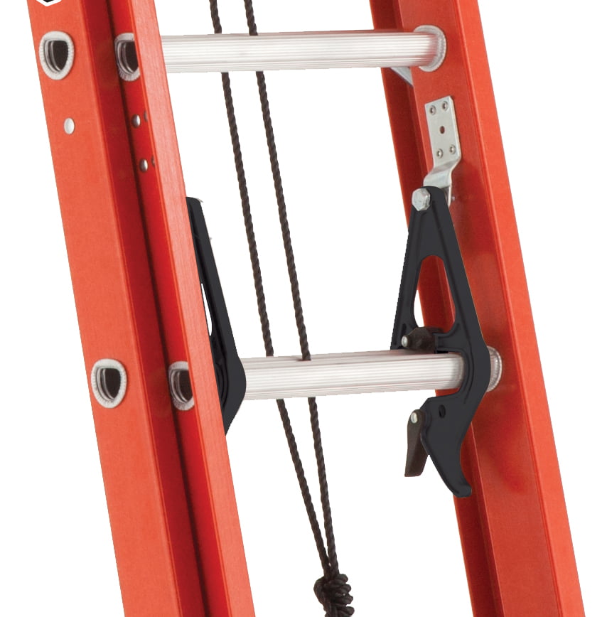 Louisville Ladder 28-Foot Fiberglass Extension Ladder, Type IA, 300-pound  Load Capacity, L-3022-28PT