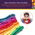 thumbnail image 3 of Collares masticables, suministros especiales para niños sensoriales, paquete de 6, 3 of 9