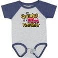 thumbnail image 3 of Inktastic My Grandpa is a Firefighter with Fire Truck Boys or Girls Baby Bodysuit, 3 of 5