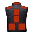 thumbnail image 3 of Adjustable Temperature Control Men‘s Heated Vest for Ultimate Warmth, 3 of 9