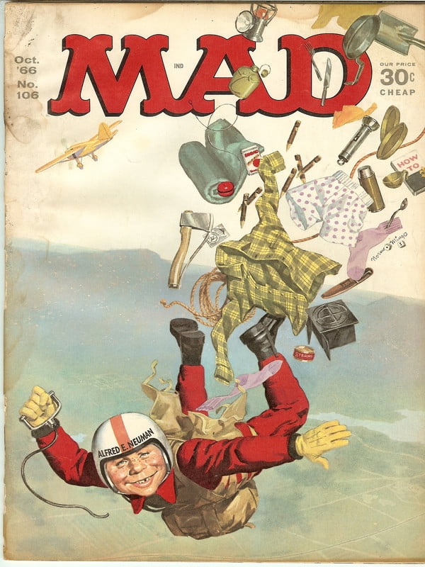 MAD Magazine #106 Oct 1966 (POOR Condition)