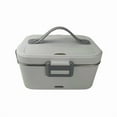 thumbnail image 4 of COM1950s Adult Lunch Box, Heated Lunch Boxes for Adults, Lunch Box, 80W 1.8L Heated Lunch Box for Truck/Car/Office/Home/Work, 12/24/110V 3 1 Portable Food Warmer Lunch Box with Fork & Spoon, 4 of 7