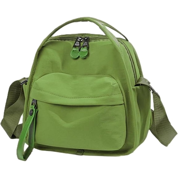 Women’s Nylon Shoulder Bag, Lightweight Large Capacity Shoulder Bag with Top Handle, Casual Underarm Hobo Tote Purse for Work Travel Daily Commute