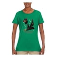 thumbnail image 2 of If It's Not a Doberman It's Just a Dog Gift | Womens Dog Lover Graphic T-Shirt, Kelly, Small, 2 of 3