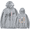 Gray, variant on XUANXIAOJIANG stray Kids Hoodie Popular pattern men's and women's casual long sleeved hooded sportswear street wear