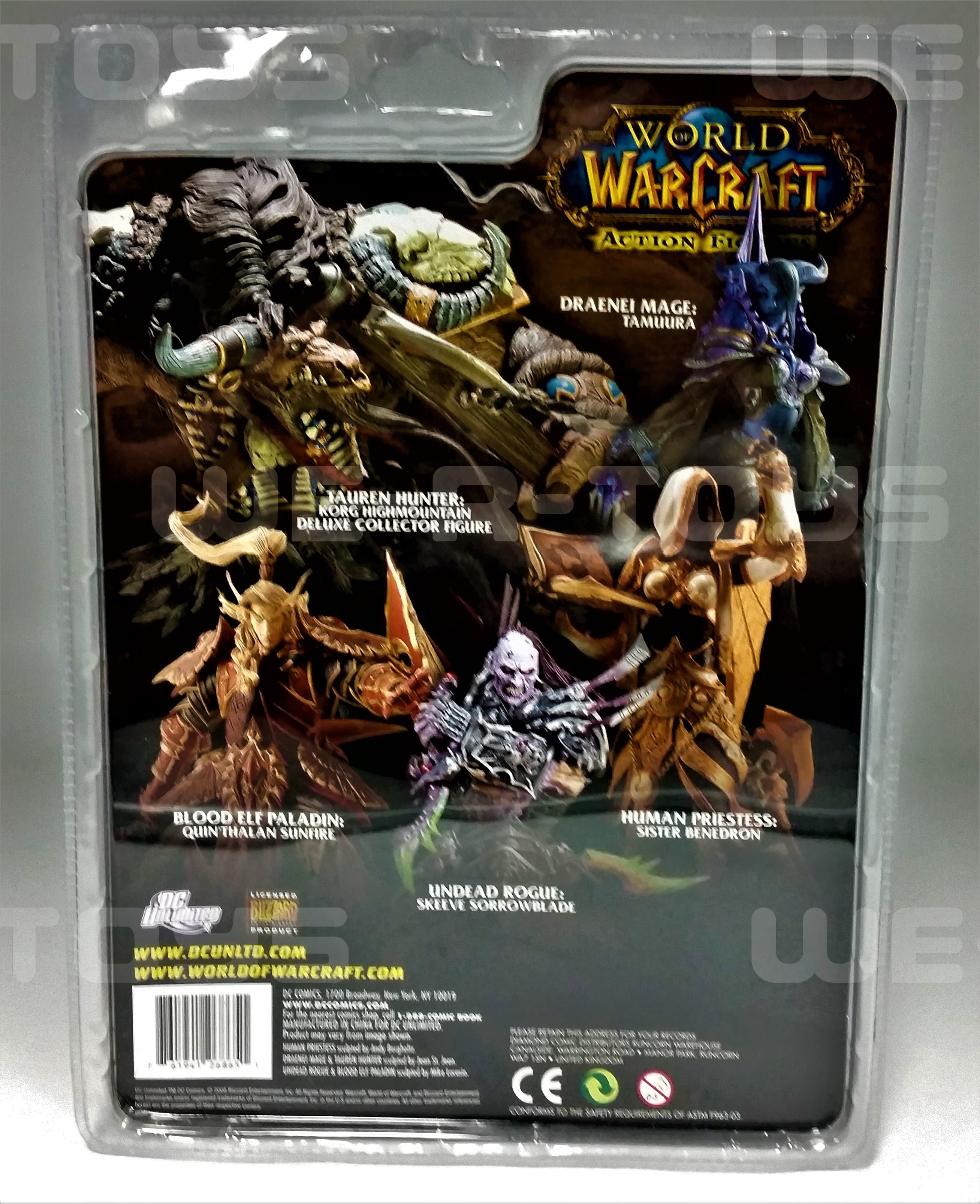 World of Warcraft Series 3 Undead Rogue Skeeve Sorrowblade action figure 