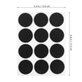 thumbnail image 2 of OUNONA 240Pcs Erasable Waterproof Label Stickers Black Oval Chalkboard Decals for Seasoning Bottles, 2 of 8