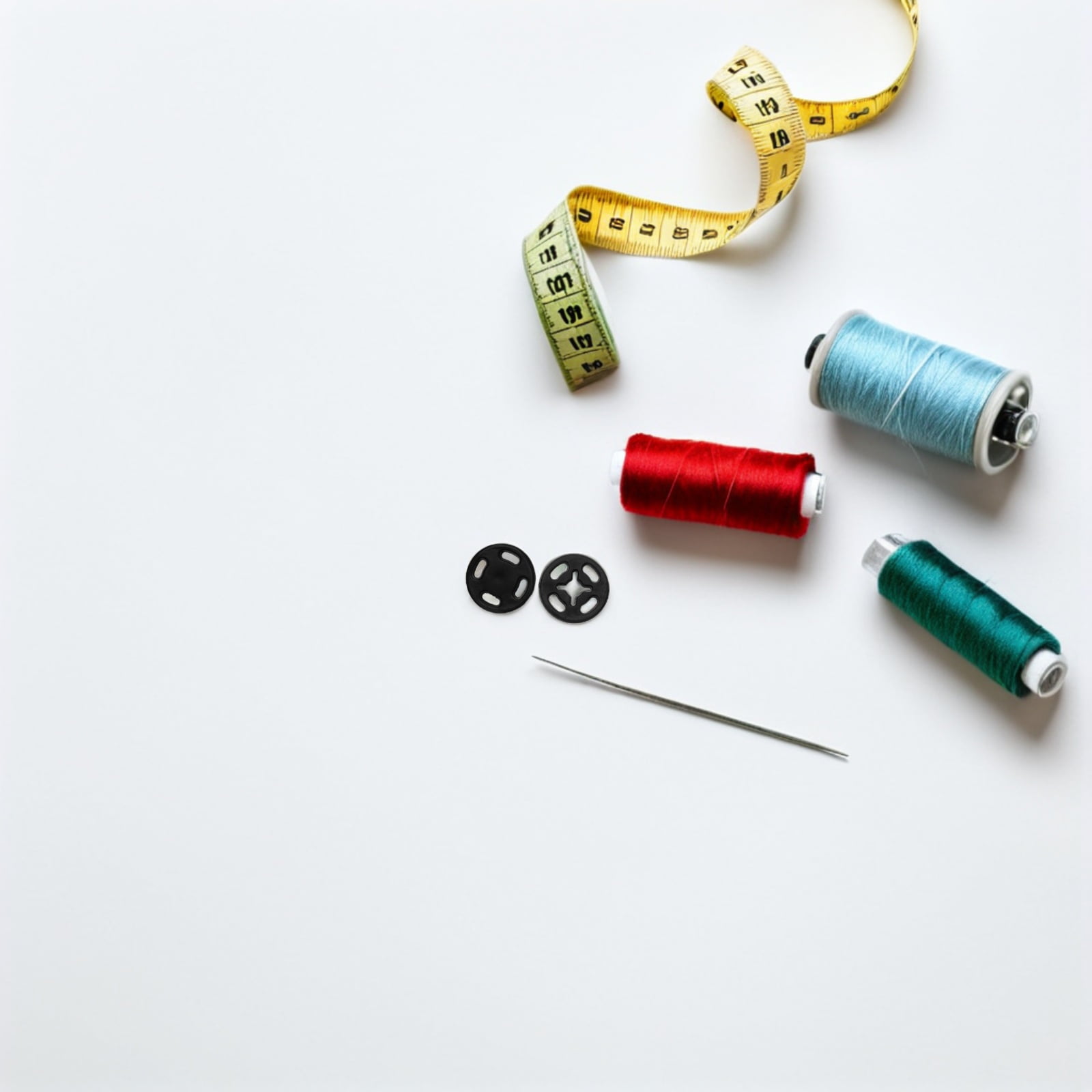 CTIRCHIU 1000-Pack Black Invisible Nylon Sew-On Buttons, Anti-Exposure Fasteners for Clothing and Garments
