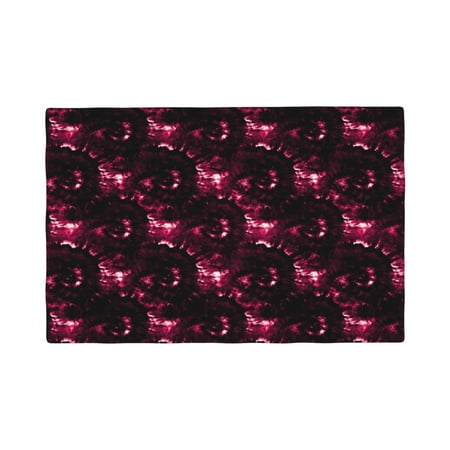 

Placemats Set of 4 Vintage Psychedelic Heat Resistant Non - Slip Place mats Waterproof table mat for Kitchen Dining-4片装