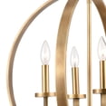 thumbnail image 2 of Elk Home Erindale 22'' Wide 4-Light Chandelier - Natural Brass, 2 of 4