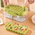 thumbnail image 3 of Baywell Ice Cube Tray Press Type Ice Easy-Release Cube Maker for Freezer, Food-Grade Ice Cube Tray with Lid and Storage Bin., 3 of 9