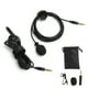 thumbnail image 1 of Micrófono Lavalier profesional Mini micrófono con clip de cuello 3,5 mm 2M Cable de audio Grabación en vivo Negro, 1 of 8