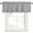 Gray, variant on Light Grey Striped Valances for Windows Farmhouse Kitchen Curtains Valances Rod Pocket Valance Curtains for Windows Farmhouse Stripes Modern Vintage Window Valances for Bathroom Bedroom 54"x18"