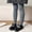 Dark Gray, variant on Tranfacy Girls 0-10 Years Fall Pants Solid High Waist Tight Breathable Yoga Base Layer Trousers