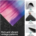 thumbnail image 3 of Colorful Watercolor Stripe Pattern Kitchen Rugs Sets Of 3,Kitchen Runner Rugs Non Skid Washable,Decorative Kitchen Floor Mats for Kitchen,Sink,Laundry,17"x30"+ 17"x47" + 17"x59", 3 of 6