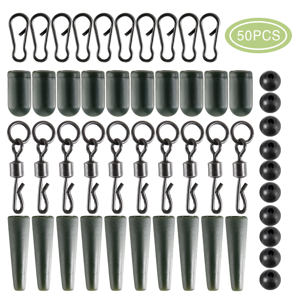 Complete Range Available Beads & Clips Korum Terminal Tackle Swivels 