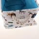 thumbnail image 5 of Contenedor de almacenamiento de lona plegable para estantes Cubby Laundry Azul m, 5 of 9