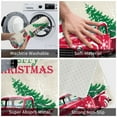 thumbnail image 7 of KLL Merry Christmas 1 Print Front Door Mat Indoor Outdoor Entrance, Non-Slip Mat All-Weather Doormat Indoor Outdoor Rug Patio Porch Entryway Mat, 23.6''x15.7'', 7 of 7