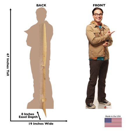 Advanced Graphics Leonard Big Bang Theory Cardboard Standup