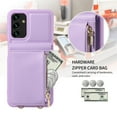 thumbnail image 4 of Dteck for Samsung Galaxy S21 Ultra Case with RFID Blocking Card Holder, Galaxy S21 Ultra Crossbody Wallet Case Shockproof Purse PU Leather Protective Back Cover,Purple, 4 of 9