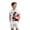Watermelon Red, variant on Coerni Boys Polo Shirt England Football Shirt Graphic Print Golf Short Sleeve Lapel T-shirt Summer Casual Fashion Kids Clothes