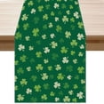 thumbnail image 2 of Christmas Table Runner 13.8x71 Inch, Pink Merry Christmas Trees Table Decors for Seasonal Winter Xmas Holiday Farmhouse Home Kitchen Dining Party, 2 of 5