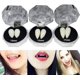 thumbnail image 3 of 3 pares de colmillos de vampiro, dientes falsos con bolitas de dientes para accesorios de cosplay, accesorios de maquillaje blancos (13 mm, 15 mm, 17 mm）, 3 of 5