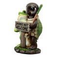 thumbnail image 2 of Ebros "Gnomes Not Welcome!" Angry Turtle Squirrel And Frog Friends Decor Statue, 2 of 5