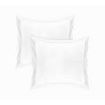thumbnail image 3 of Square Euro Pillow Shams 22x22 Set of 2 White European Pillow Cover 600 Thread Count 100% Natural Cotton Decorative, 3 of 5