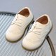 thumbnail image 5 of Niños Zapatos de Carrera Zapatos de Cuero Pequeños Casuales de Encaje de Estilo Británico de Suelda Suave de las Niñas para la Primavera Y el Verano, 5 of 5