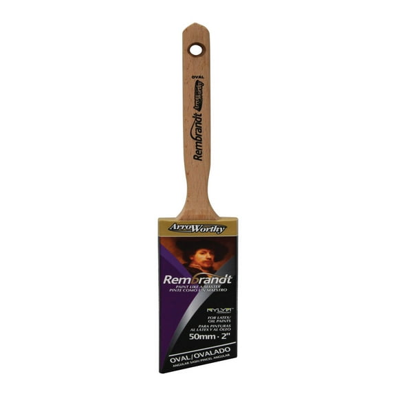 ArroWorthy Rembrandt 2 in. Semi-Oval Angle Paint Brush