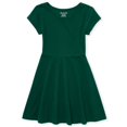 thumbnail image 1 of Vestido The Children's Place Skater de manga corta para niña, verde, 8 años, 1 of 1
