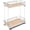 Brown, variant on rev-a-shelf 2 tier wire organizer pull out draw