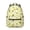 Daisy Pioneer Flower-2, variant on Daisy Pioneer Flower Green Pattern Backpack for School, Cute School Bag with Adjustable Shoulder Straps and Padded Back, 15.3"x11"x7.1"