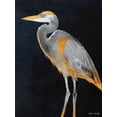 thumbnail image 2 of Loreth, Lanie 19x24 Black Ornate Wood Framed with Double Matting Museum Art Print Titled - Elegant Heron II, 2 of 4