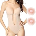 thumbnail image 2 of Fajas Moldeadoras De Cuerpo De Mujer Fajas Moldeadoras De Cuerpo De Mujer Body De Inmersión En U Para Mujer Body De Inmersión En U Sin Costuras Con Correa Transparente Corsé ANGGREK No, 2 of 7